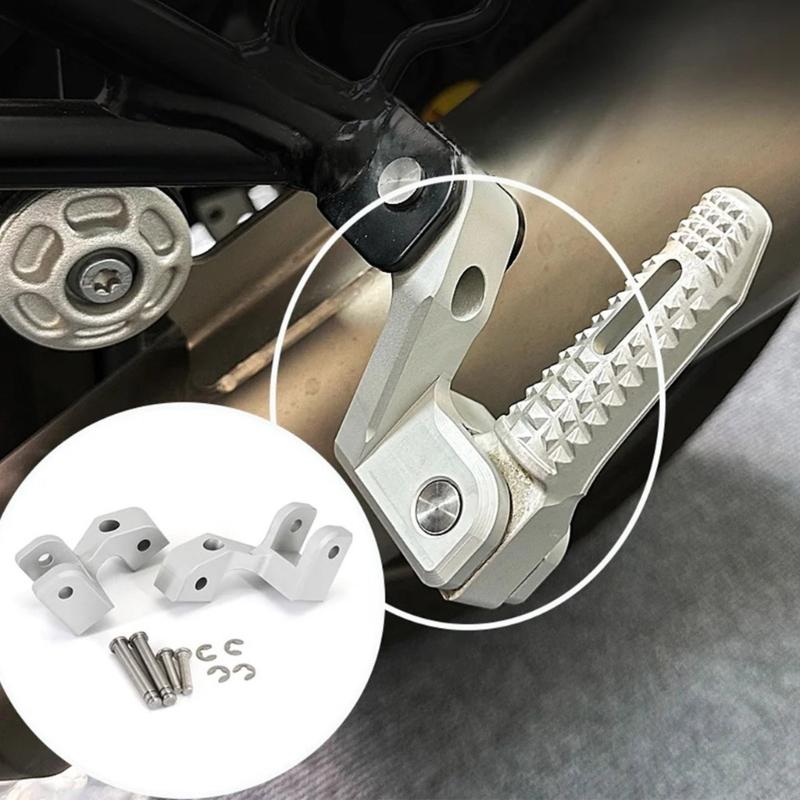 Motorcycle Passenger Footrest Lowering Kit Universal Footpeg Lowering Kit for R Nine T Racer Motorbike Easy Installation