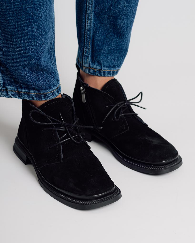 Herbststiefel Krula 198104 37 schwarz Wildleder