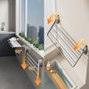 Multi Purpose Aluminum Alloy Wall Mounted Foldable Shelf
