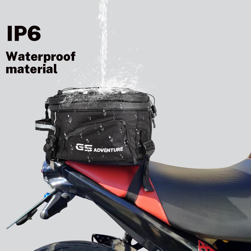 Motorcycle Tail Bag Multifunction Rider Backpack Rear Seat Bag High Capacity  For BMW ADV R1200GS YAMAHA MT Honda Kawasaki Z900