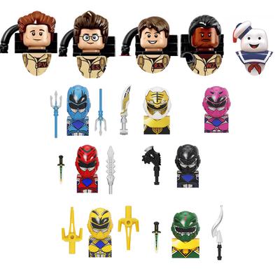 KF1570 KF6477 Mini Force Filmreihe Powered Soldiers Bausteine Krieger Ranger Zusammenbau Steine Actionfiguren Spielzeug Geschenke