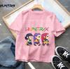 Summer Kpop Demon Hunters Children's Clothing Short Sleeve T-shirt Cute Kpop Demon Hunters Tiger Harajuku Tshirt for Boys Girls