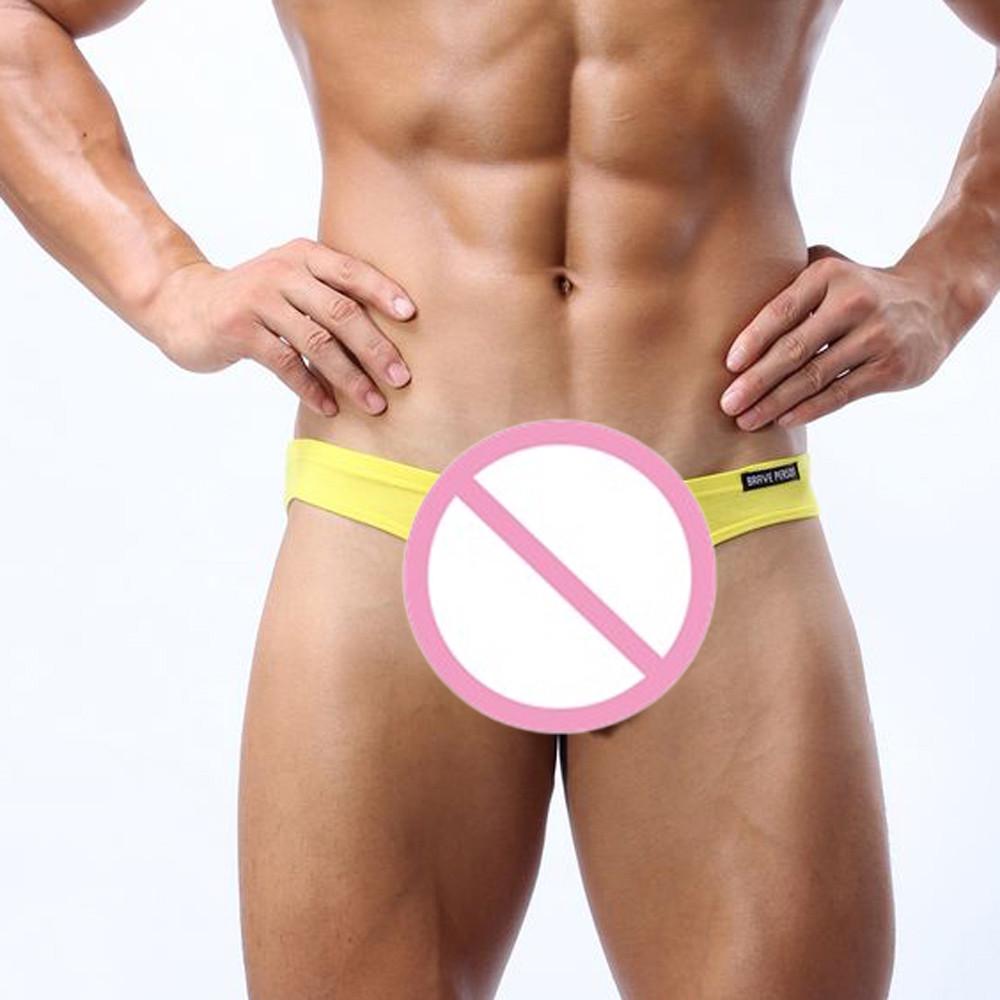  Sexy Male Underwear Men Briefs Sexy Low-waist Underpants 