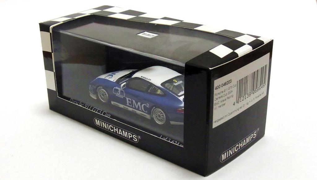 Porsche 911 GT3 CUP Carrera Cup 2004 EMC NO3 1/43