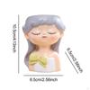 Girl Flower Pot Planter Creative Ornament Home Decoration Plant Container Resin for