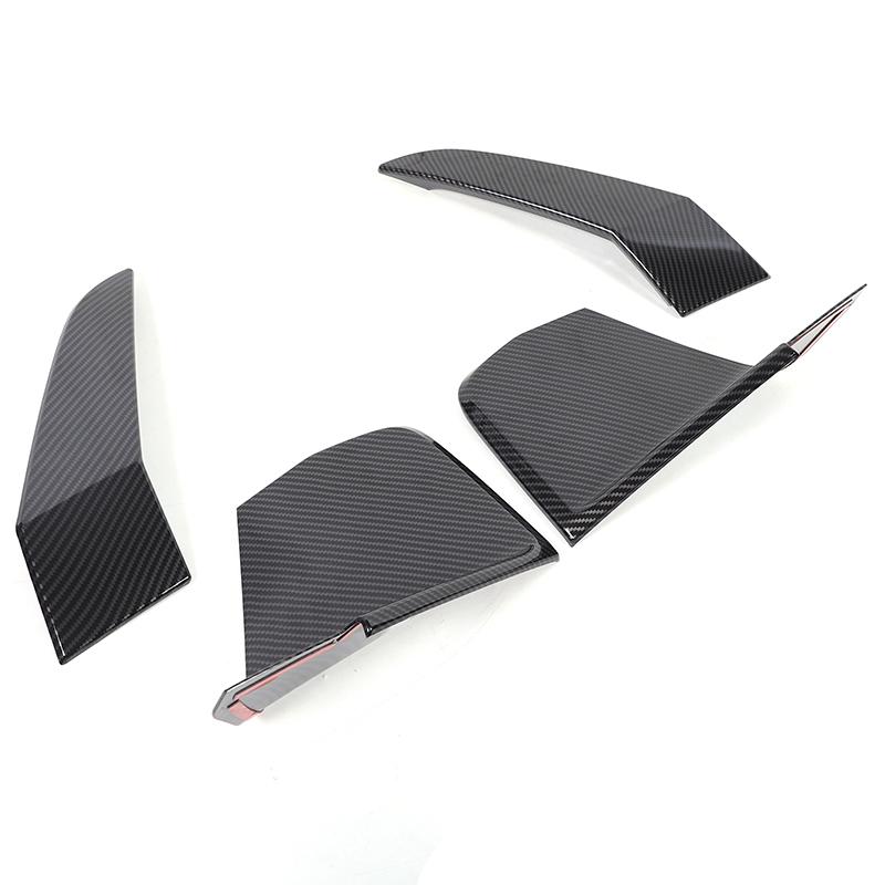

ABS Carbon Fiber/Black For BMW X7 G07 2026 2026 Car Front Bumper Decorative Cover Decorative Sticker Exterior Accessories