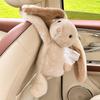Creative Monkey Tissue Box Cover for Car - Cute Hanging Pull-Out Design