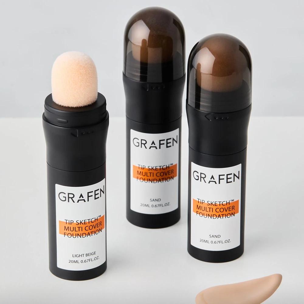 TipsSketch™ Multi Cover Foundation 20ml Light beige