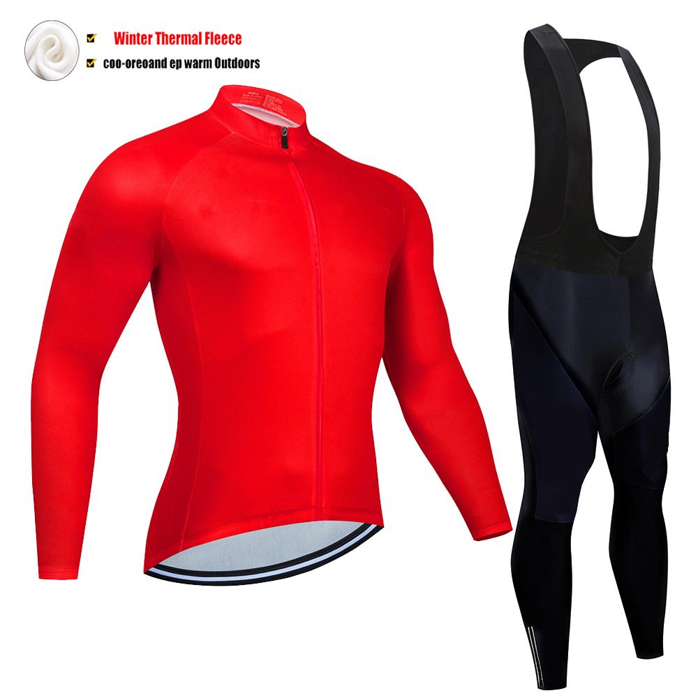 Winter Fleece Herren 2026 Radtrikot Sets Mountainbike Kleidung Wear Ropa Ciclismo Rennrad Kleidung Team Radsportanzug