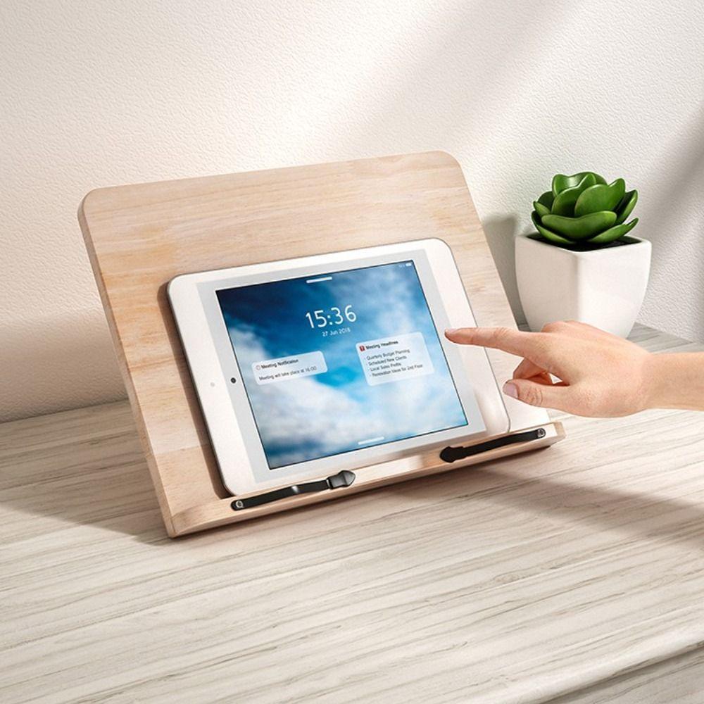 Office Supplies Painting Laptop Reading Stander Books Holder Book Stander Desk Bookshelf