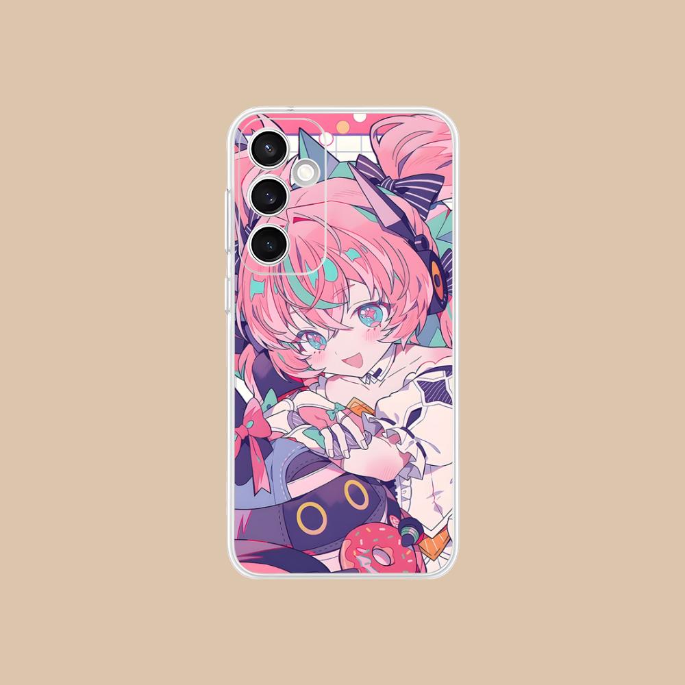 Zenless Zone Zero Aria Clear Mobile Phone Case for Samsung Galaxy S25 S24 S23 S22 S21Plus FE Ultra Colorful Cover