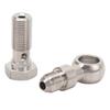 Turbo Ölzufuhr Banjo Hochbelastbar Edelstahl 4AN auf M12x1.25mm Banjo Bolzen Kit Mit 4.2mm