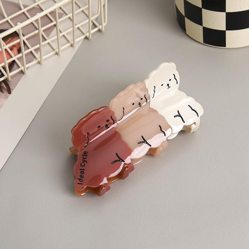 Tulip Cherry 2024 High-End Spotted Dog Hair Clip