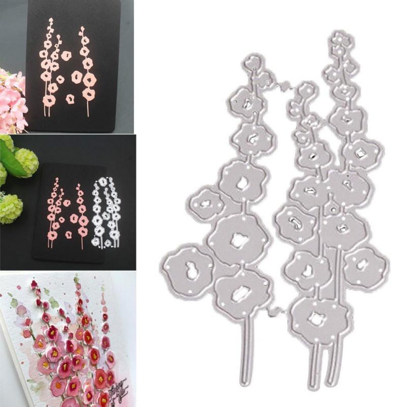 Plum Blossom Metal Cutting Dies Set for DIY Scrapbooking Greeting Card Making Paper Embossing Craft