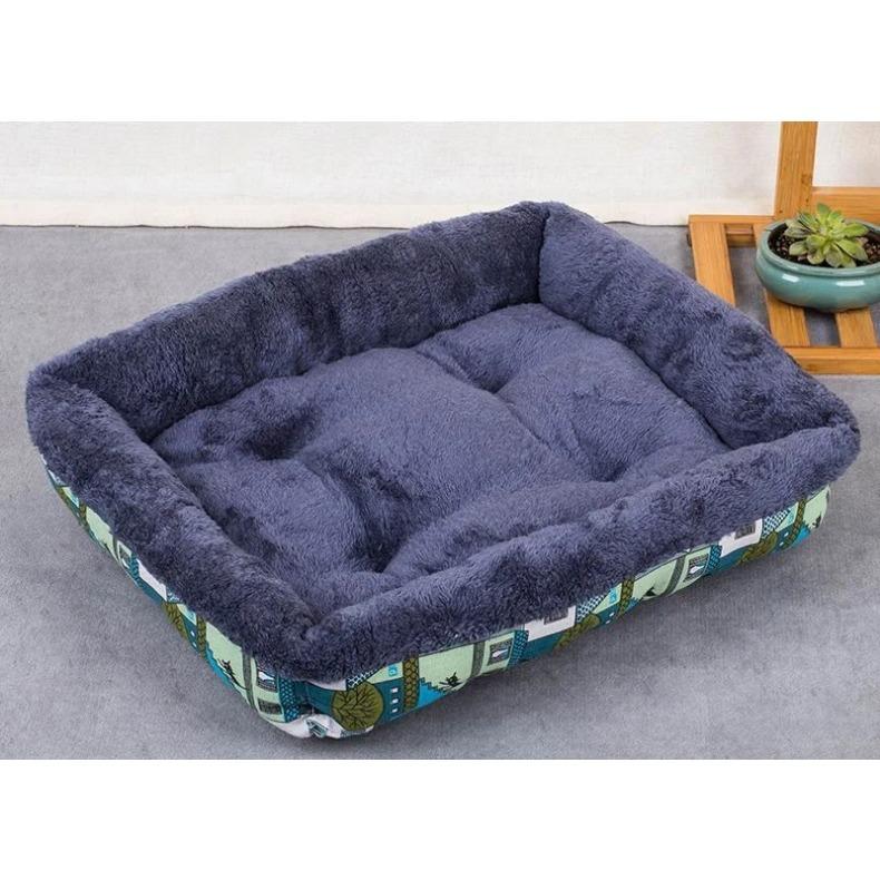 Soft Pet Bed Flannel Thickened Pet Fleece Dog House Soft Fleece Nest Dogs Baskets Mat Puppy Kennel For Cat Breathable Pets Bed