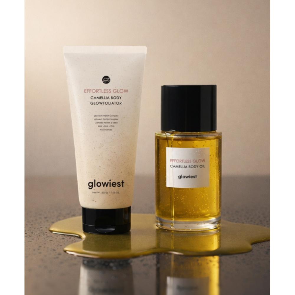 Glowiest Epolis Glow Camelia Body Planning Set  Body Oil+scrub NONE