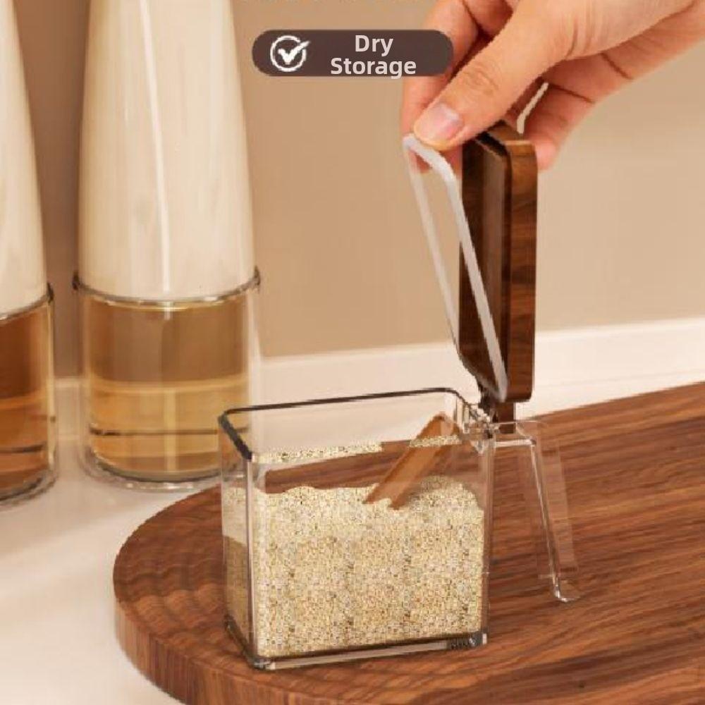 Leak-proof Condiment Storage Container Moisture-proof Sugar and Salt Container Restaurant