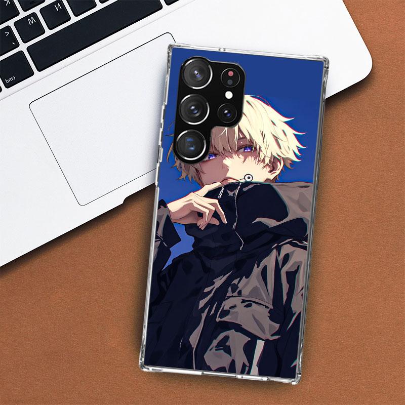Kaisen J-Jujutsu Inumaki Toge Handyhülle Für Samsung Galaxy S25 S24 S23 Plus S22 Ultra S21 S20 FE S10 + S25 Edge Funda Hülle Coque