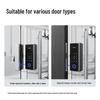 Deli AL107 Smart Glass Door Fingerprint Password Lock CN plug (adapter included)