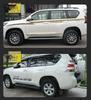 Toyota Prado 10-22 Models Car Body Color Stripe Decal Waistline Sticker.