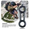 Safety Carabiner Professional Plastic Climbing Accessory Simple Solid Protective Buckle Rock Climb for Body Protecting