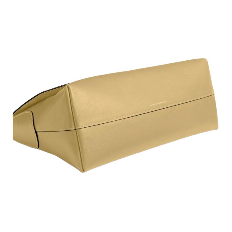 Coach Chelsea 36 Logo Lock Closure Leather Shoulder Bag Large Women shoulder bag Vanilla CDS62-B4VN