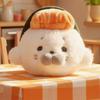 Plush Salmon Seal Toy With Soft Polyester Filling For Kids And Teens Birthday Gift