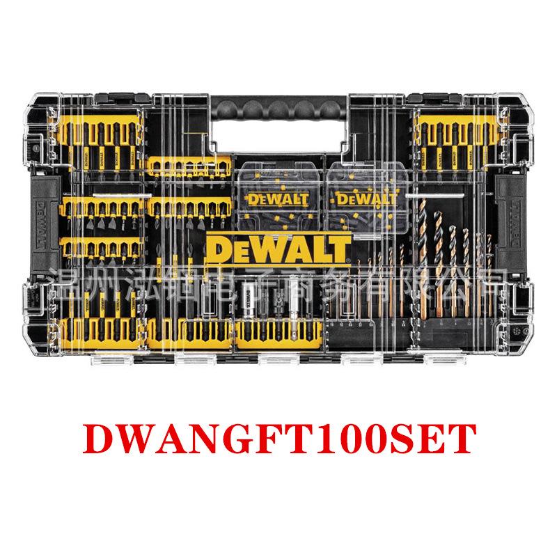 DeWalt Electric Screwdriver and Drill Bit Set: Phillips, Slotted, Torx, Hex Bits