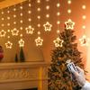 Christmas String Lights Snowflake Fairy Warm White for Party Bedroom
