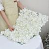 3D Rose Simulation Flower Wall 33x33cm Panel Artificial Flower Backdrop  Photo Studio