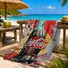 Coca-Cola Artwork Design Strandtuch, Schnelltrocknend, Pflegeleicht, Geeignet für Fitness und Strandurlaub, Sport-Essential
