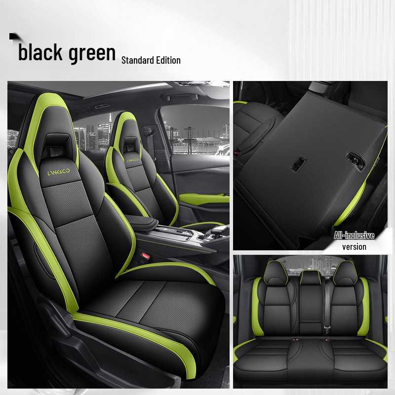 2026 Model Lynk & Co 03 Car Seat Cover - All-Season Perforated Leather, Fully Breathable, Automatic Fit