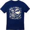 Streetwear Summer For Her Tshirt Skeleton Holding Moon With Stars And Text Short Sleeve Relaxed Fit ONeck Tees Cotton Tshirt