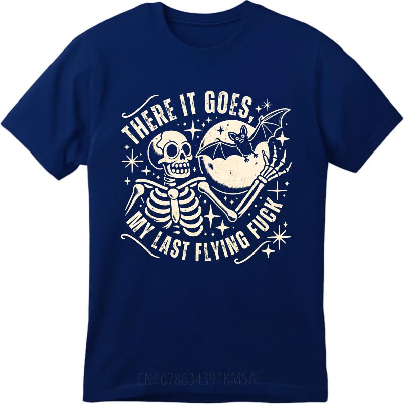Streetwear Summer For Her Tshirt Skeleton Holding Moon With Stars And Text Short Sleeve Relaxed Fit ONeck Tees Cotton Tshirt
