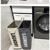 Single Compartment Oxford Cloth Laundry Basket and Storage Box for Bedroom