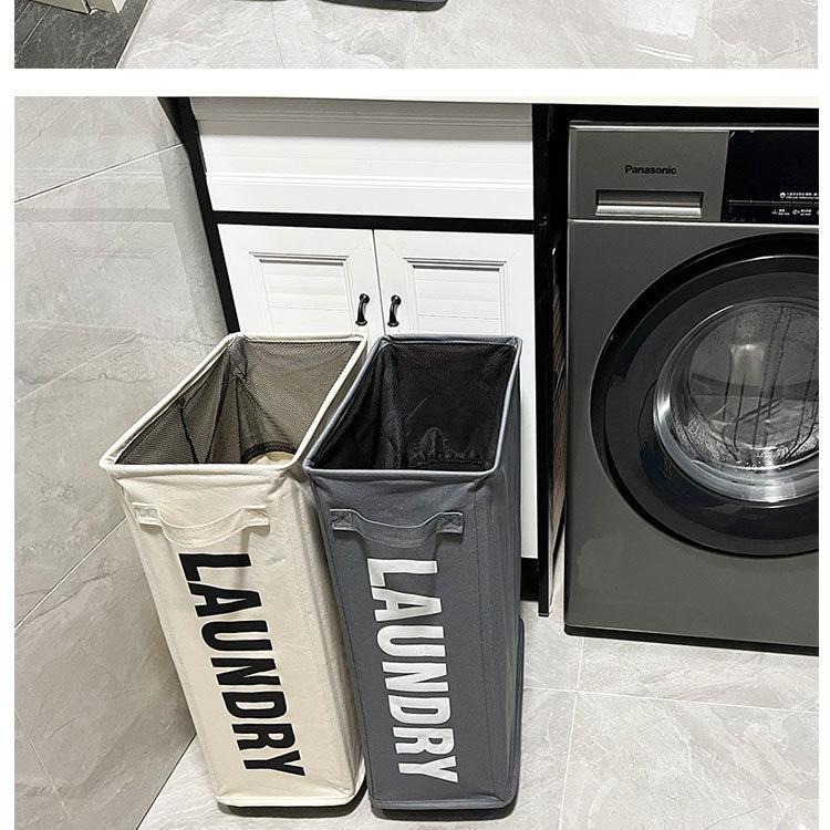 Single Compartment Oxford Cloth Laundry Basket and Storage Box for Bedroom