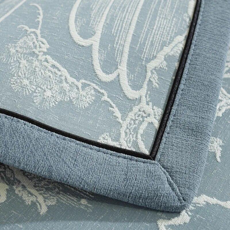 New Chinese Sofa Mat Cover Non-slip Dustproof Towel Pillowcase Decore Home L Type Sofa Cushion Four Season Universal Sofa Cover