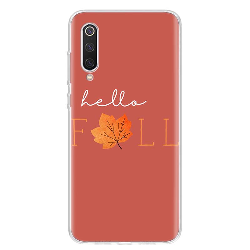Autumn Pumpkin happy fall Phone Case Cover for Xiaomi Redmi Note 15 14 13 12 11 Pro Plus 14S 12S 11S 11T 11E 10S 10 Customized F