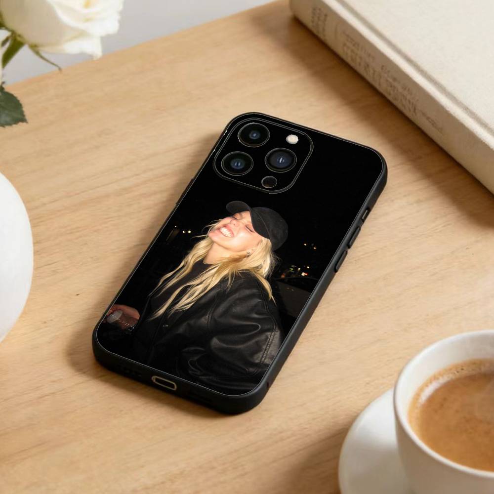 E-Ester Exposito  Phone Case For iPhone 16,15,14,13,12,17,Pro Max,Plus Silicone Black Case