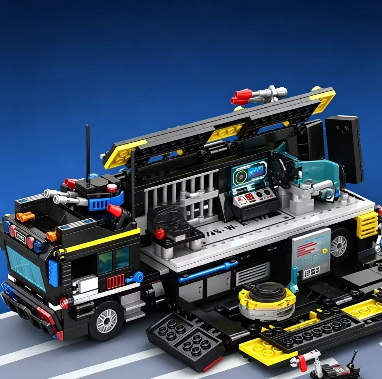 1000+PCS Police Special Forces Building Blocks