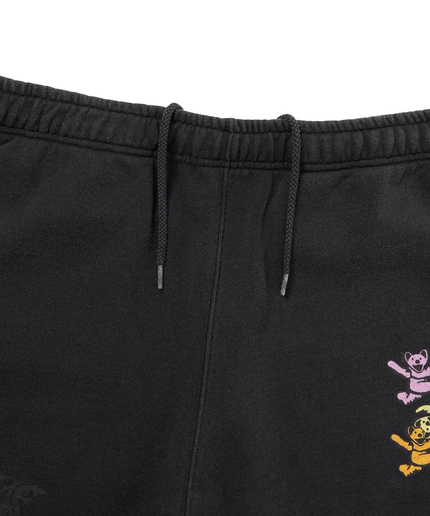 THISISNEVERTHAT Gd Ol Dancing Bears Washed Sweat Short Off Black