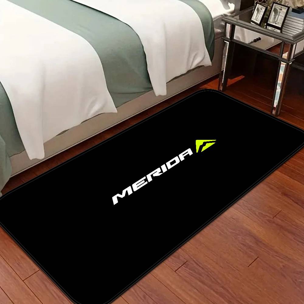 Bicycle Brand Merida Door Mat Washable Non-Slip Living Room Sofa Chairs Area Mat Kitchen Doormat Area Rug