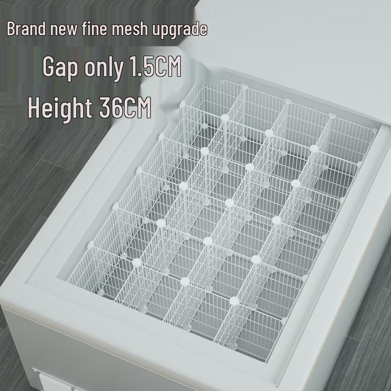 Shixun Gefrierschrank-Organizerkorb mit Trennwänden