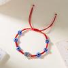 Lucky Red String Turkish Evil Blue Eyes Bracelets For Women Men Hand-woven Good Luck Amulet Demon Eye Bangles Friendship Jewelry