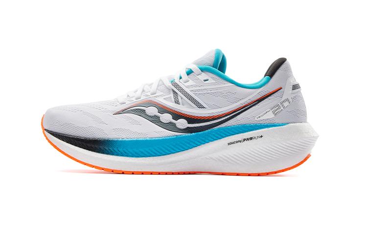 Men's Sneakers Saucony Triumph 20 Cushioning Slip Resistant Lightweight Low Top Training Running Shoes Unisex
