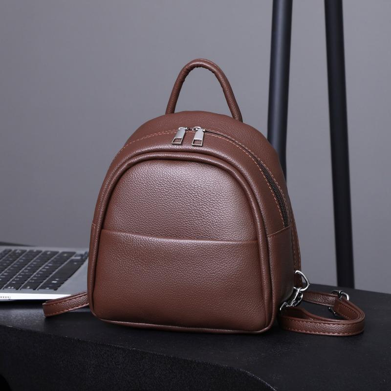 Simple new backpack niche design fashion leisure commuting versatile backpack shoulder bag women's bag