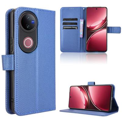 Husă pentru Vivo V50 5G, cu suport și anti-cădere, cu diamant, pentru portofel, pentru Vivo V50 5G