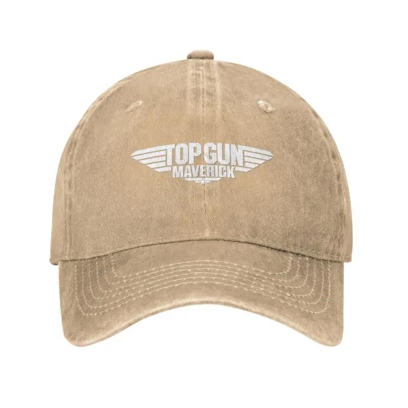 Personalized Cotton Top Gun Maverick Baseball Cap Hip Hop Women Unisexs Adjustable Tom Cruise Movie Dad Hat Spring