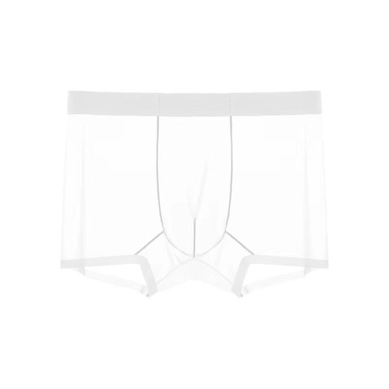 Banana Men's Ice Silk Seamless Breathable Sports Underwear - Lightweight Summer Design