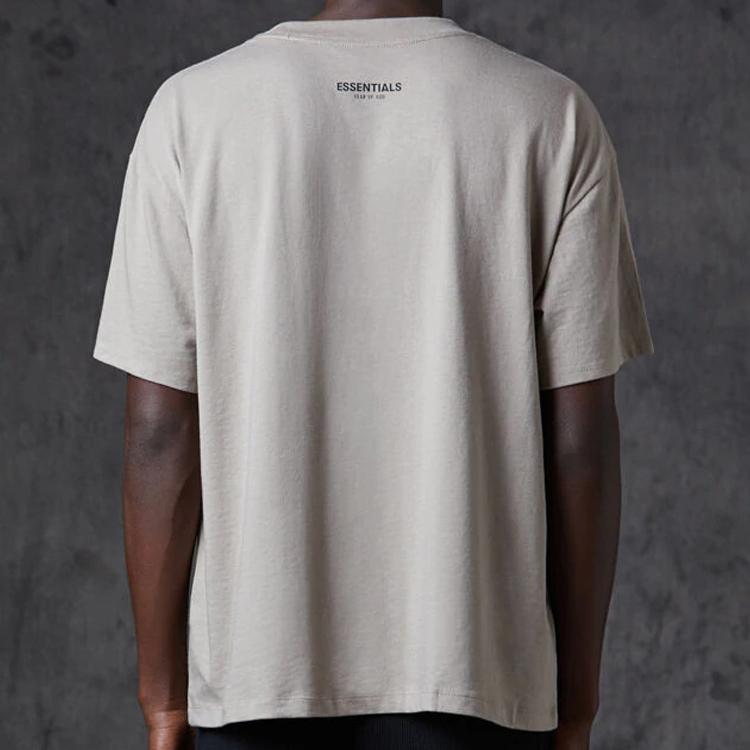 Fear of God Essentials Fall/Winter 2020 Three-Pack Loose Crew Neck Short Sleeve T-Shirts Unisex Tops Assorted FOG-FW20-173
